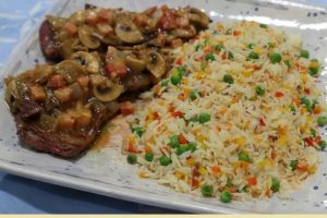 Churrasco Gourmet con Salsa de Champiñones