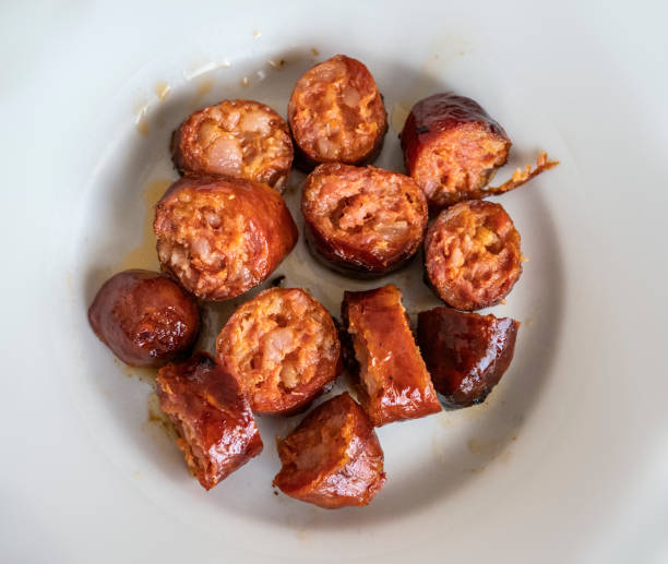 Churrasco de Chorizo en rodajas