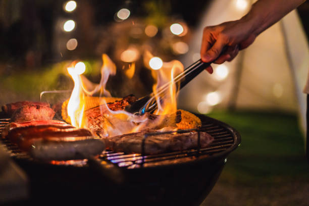 mejor, una barbacoa de carbón o de gas