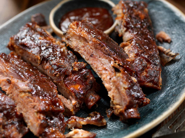 Slow Roasted St. Louis Style Baby Back Pork Ribs Churrasco de Chancho