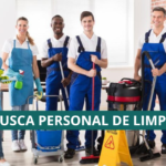 SE BUSCA PERSONAL DE LIMPIEZA PARA DIFERENTES AREAS.