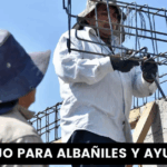 Trabajo para albañiles y ayudantes